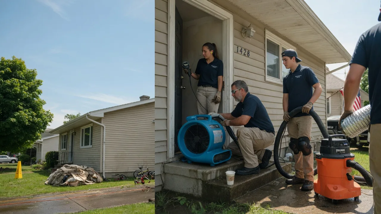 Water Damage Restoration in Carman, IL near me